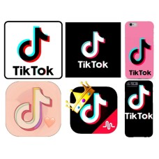 590292Z TIK TOK LOGO imagine comestibila din zahar 29x20cm